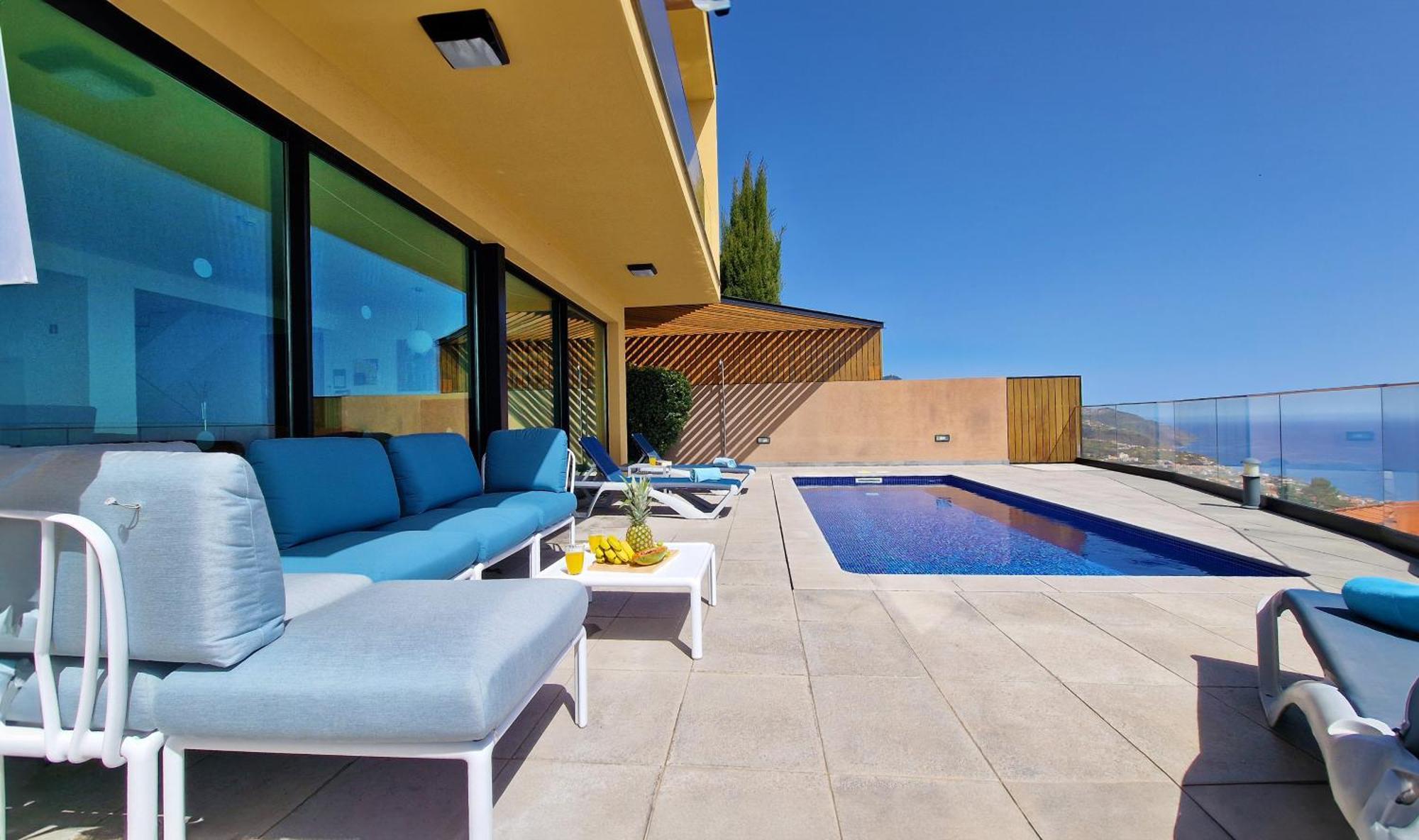 Eden Sun - A Modern Luxury Villa With A Panoramic View Prazeres Exterior foto